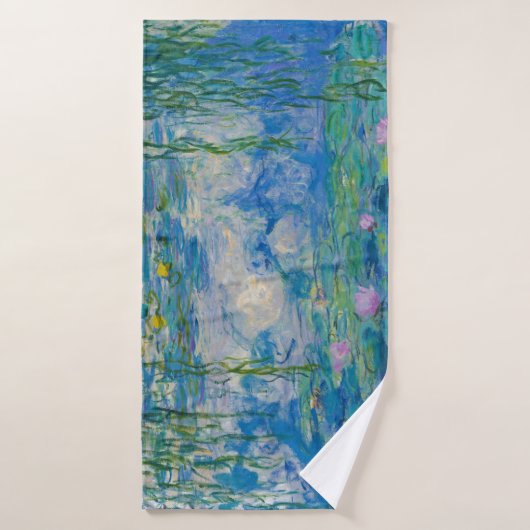 Waterlilies, 1916-1919 by Claude Monet Badhanddoek (Badhanddoek)