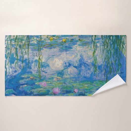 Waterlilies, 1916-1919 by Claude Monet Badhanddoek (Badhanddoek)