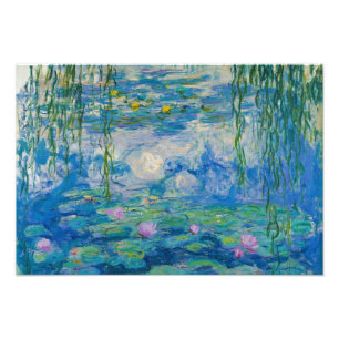 Waterlilies, 1916-1919 by Claude Monet Foto Afdruk