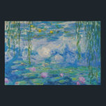 Waterlilies, 1916-1919 by Claude Monet Imitatie Canvas Print<br><div class="desc">Claude Monet - Waterlilies,  1916-1919. Oscar-Claude Monet (1840-1926) was a French painter and founder of impressionist painting who is seen as a key precursor to modernism,  especially in his attempts to paint nature as he perceived it.</div>