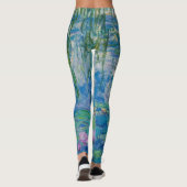 Waterlilies, 1916-1919 by Claude Monet Leggings (Achterkant)