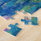 Waterlilies, 1916-1919 by Claude Monet Legpuzzel (Zijkant)