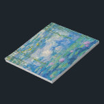 Waterlilies, 1916-1919 by Claude Monet Notitieblok<br><div class="desc">Claude Monet - Waterlilies,  1916-1919. Oscar-Claude Monet (1840-1926) was a French painter and founder of impressionist painting who is seen as a key precursor to modernism,  especially in his attempts to paint nature as he perceived it.</div>