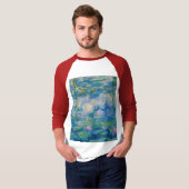 Waterlilies, 1916-1919 by Claude Monet T-shirt (Voorkant volledig)