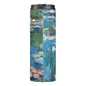 Waterlilies by Claude Monet, Vintage Impressionism Thermosbeker (Achterkant)