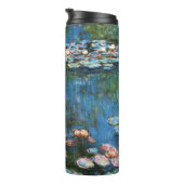 Waterlilies by Claude Monet, Vintage Impressionism Thermosbeker (Geroteerd rechts)