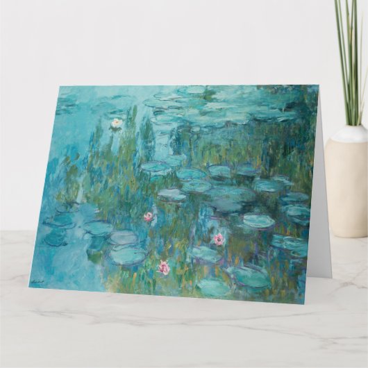 Waterlilies (Claude Monet, 1915) Kaart (Voorkant)