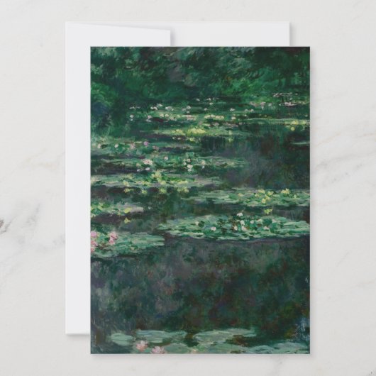 Waterlilies (Claude Monet) Kaart (Voorkant)