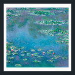 "WATERLILIES" CLAUDE MONET POSTER<br><div class="desc">"WATERLILIES" CLAUDE MONET FINE ART POSTER</div>