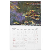  Waterlilies Fine Art van Claude Monet Kalender (Mar 2027)