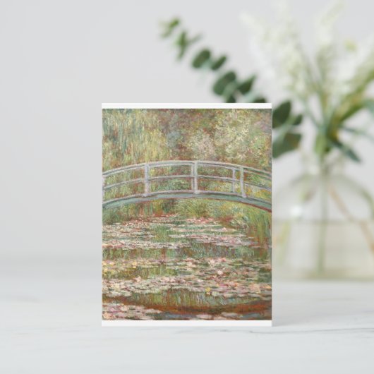 Waterlilies ~ Monet Briefkaart (Staand voorkant)