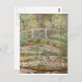 Waterlilies ~ Monet Briefkaart (Voorkant / Achterkant)