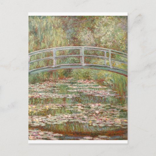 Waterlilies ~ Monet Briefkaart (Voorkant)