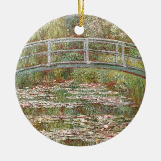 Waterlilies ~ Monet Keramisch Ornament (Voorkant)
