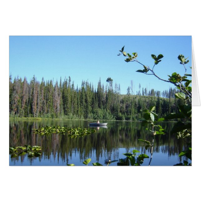 Waterlilies Peaceful Afbeelding Psalm (Voorkant Horizontaal)