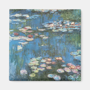 Waterlilies van Claude Monet,  impressionisme Magneet
