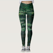 Waterlilies (van Claude Monet) Leggings (Voorkant)