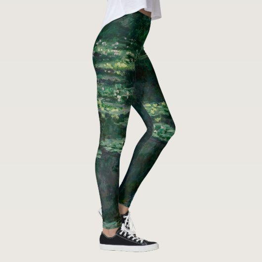 Waterlilies (van Claude Monet) Leggings (Rechts)