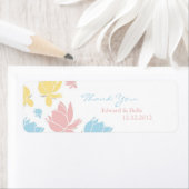 Waterlilly Weddenschap Dank je cadeaulabel Label (Insitu)