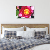 WaterLily CloseUp Canvas Afdruk (Insitu (Slaapkamer))