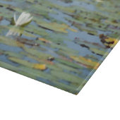 Waterlily Lake Flower Waterverf snijplank (Hoek)