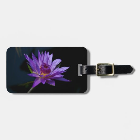 Waterlily Lotus Bagagelabel (Voorkant horizontaal)