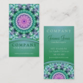 WaterLily Mandala Visitekaartje (Voorkant / Achterkant)