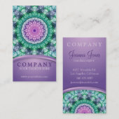 WaterLily Mandala Visitekaartje (Voorkant / Achterkant)