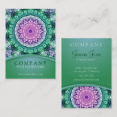 WaterLily Mandala Visitekaartje (Voorkant / Achterkant)