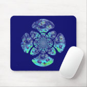 Waterlily Natuur Pattern Dragonflies Muismat (Met muis)