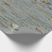 Waterlily Pond Lake Bloem Wrapping Papier (Hoek)