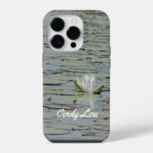 Waterlily Pond Lake Flower I Cell Case iPhone 14 Plus Hoesje