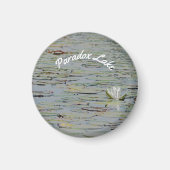 Waterlily Pond Lake Flower I Magnet (Voorkant)