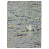 Waterlily Pond Lake Flower Klembord (Achterkant)