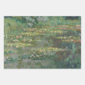 Waterlily Pond van Claude Monet,  Kunst Inpakpapier Vel (Voorkant 2)
