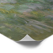 Waterlily Pond van Claude Monet,  Kunst Poster (Hoek)