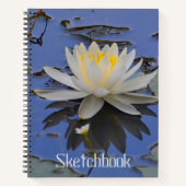 Waterlily Schetsboek Notitieboek (Voorkant)