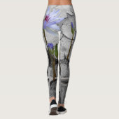 Waterlily Standing Beauty Leggings (Achterkant)