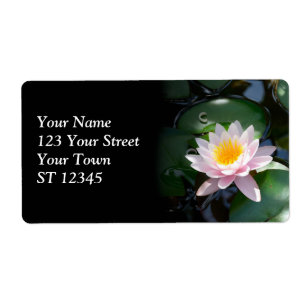 WaterLily-verzendlabel Etiket