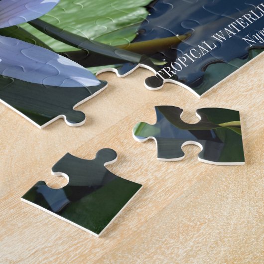 Waterlily Water Lily Jigzaag Puzzle Game Legpuzzel (Zijkant)