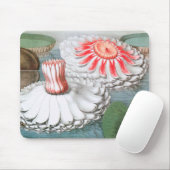  waterlioen bloemen in een Garden Pond Muismat (Met muis)