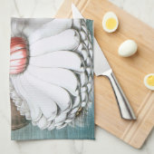  waterlioen bloemen in een Garden Pond Theedoek (Quarter Fold)