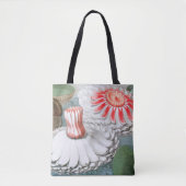  waterlioen bloemen in een Garden Pond Tote Bag (Voorkant)