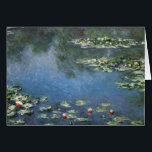 Waterlioenen van Claude Monet,  bloemen<br><div class="desc">Water Lilies (1906) van Claude Monet is een impressionisme in het kunstlandschap schilderij. Het is een van de vele variaties van waterlelie schilderijen die Monet schilderde in zijn bloemtuin in Giverny, Frankrijk. Waterlelijke bloemen in een veerseizoen vijver. Over de kunstenaar: Claude Monet (1840-1926) was een oprichter van de Franse impressionistische...</div>