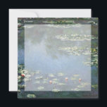 Waterlioenen van Claude Monet,  bloemen<br><div class="desc">Water Lilies (1906) van Claude Monet is een impressionisme in het kunstlandschap schilderij. Het is een van de vele variaties van waterlelie schilderijen die Monet schilderde in zijn bloemtuin in Giverny, Frankrijk. Waterlelijke bloemen in een veerseizoen vijver. Over de kunstenaar: Claude Monet (1840-1926) was een oprichter van de Franse impressionistische...</div>