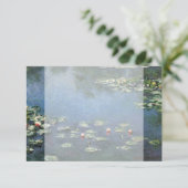 Waterlioenen van Claude Monet,  bloemen (Staand voorkant)