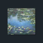 Waterlioenen van Claude Monet,  bloemen Canvas Afdruk<br><div class="desc">Water Lilies (1906) van Claude Monet is een impressionisme in het kunstlandschap schilderij. Het is een van de vele variaties van waterlelie schilderijen die Monet schilderde in zijn bloemtuin in Giverny, Frankrijk. Waterlelijke bloemen in een veerseizoen vijver. Over de kunstenaar: Claude Monet (1840-1926) was een oprichter van de Franse impressionistische...</div>