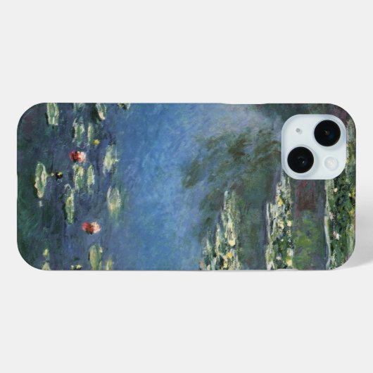 Waterlioenen van Claude Monet,  bloemen Case-Mate iPhone Case (Achterkant (horizontaal))