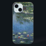 Waterlioenen van Claude Monet,  bloemen iPhone 15 Case<br><div class="desc">Water Lilies (1906) van Claude Monet is een impressionisme in het kunstlandschap schilderij. Het is een van de vele variaties van waterlelie schilderijen die Monet schilderde in zijn bloemtuin in Giverny, Frankrijk. Waterlelijke bloemen in een veerseizoen vijver. Over de kunstenaar: Claude Monet (1840-1926) was een oprichter van de Franse impressionistische...</div>