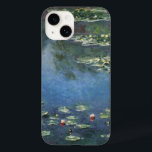 Waterlioenen van Claude Monet,  bloemen Case-Mate iPhone Case<br><div class="desc">Water Lilies (1906) van Claude Monet is een impressionisme in het kunstlandschap schilderij. Het is een van de vele variaties van waterlelie schilderijen die Monet schilderde in zijn bloemtuin in Giverny, Frankrijk. Waterlelijke bloemen in een veerseizoen vijver. Over de kunstenaar: Claude Monet (1840-1926) was een oprichter van de Franse impressionistische...</div>